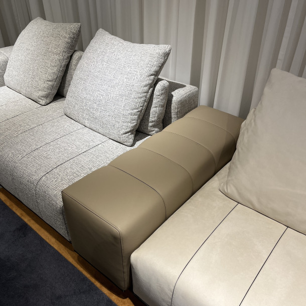 BER-BER Four Seater Sofa w/Chaise | WC Showroom Display