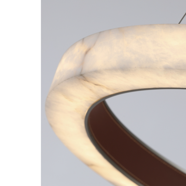 Round Marble Pendant Ceiling Lamp | Dia 800 MM