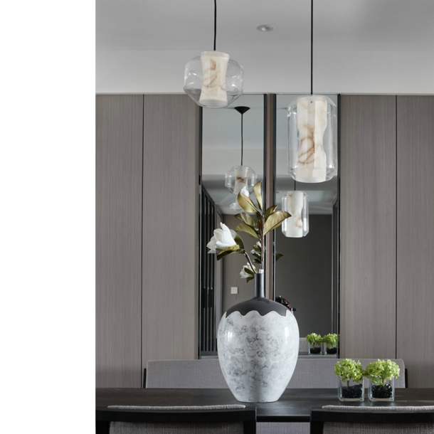 Marble Pendant Ceiling Lamp | Dia 200 MM