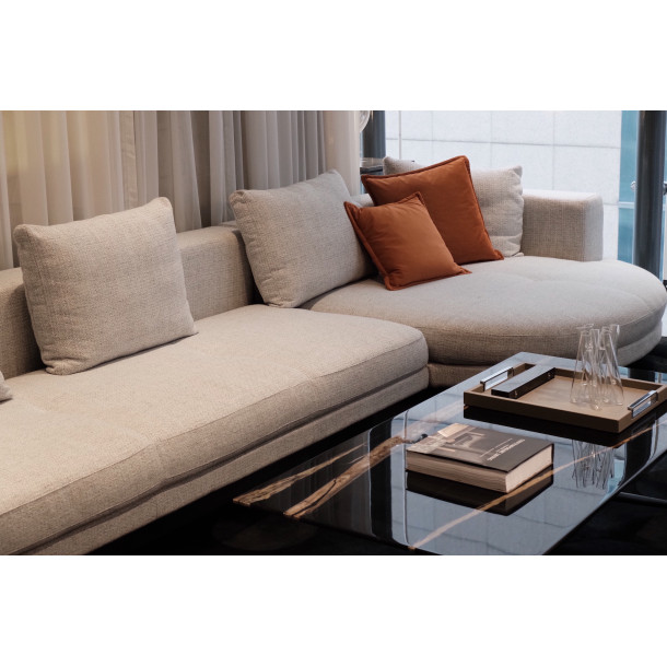 MUT-MUT Three Seater Dia Corner Sofa | Fabric