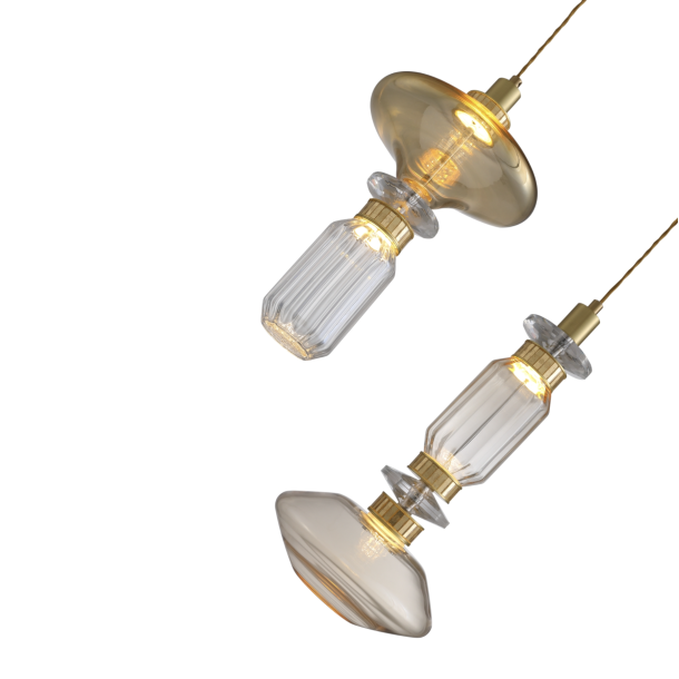 Gemstone Pendant Ceiling Lamp