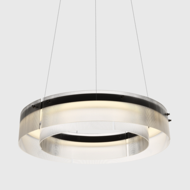Transparent Round Ceiling Light | Dia 550 MM