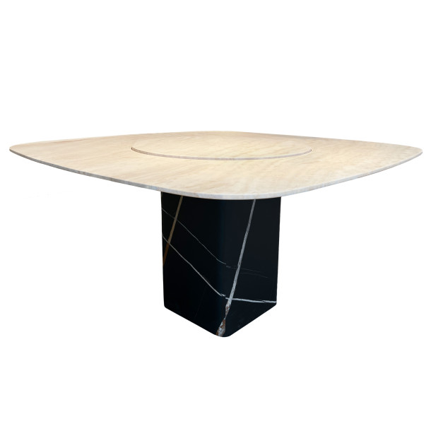 PER-PER Dining Table w/ joined leg base | 1.4m
