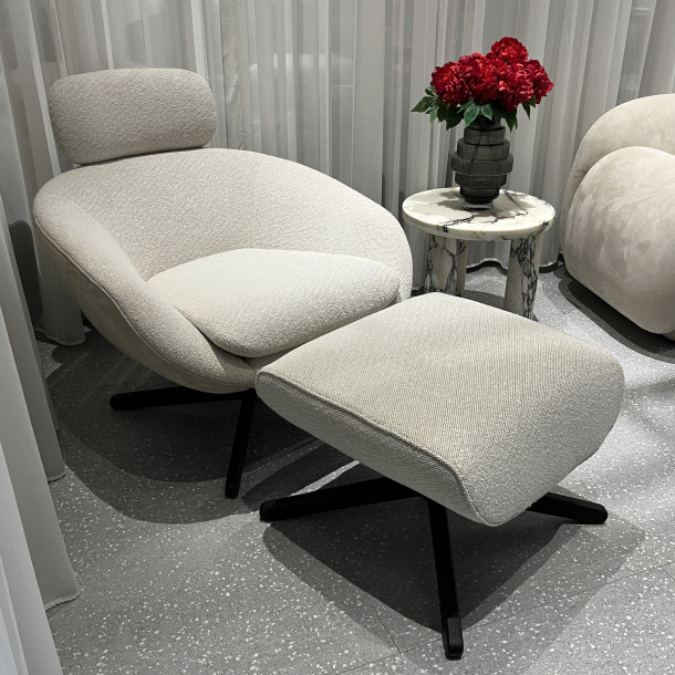 JOE-JOE Lounge Chair w/ Ottoman | CWB Showroom Display