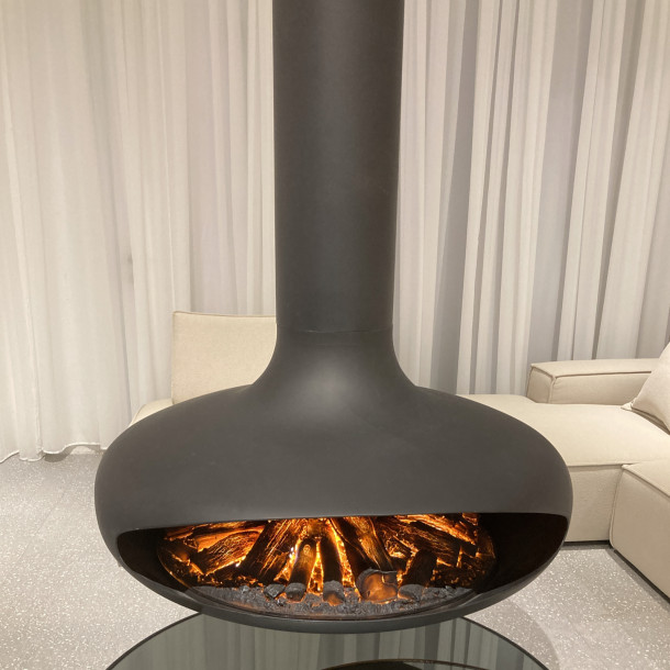 Floating Spherical Fireplace | CWB Showroom Display