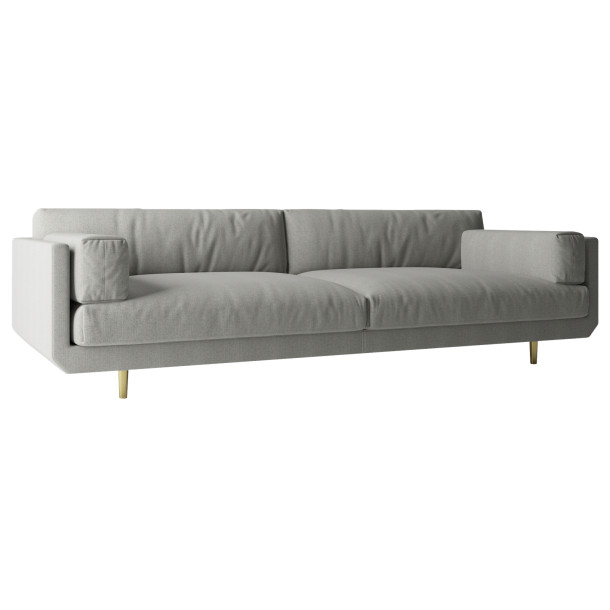KEN-KEN Three Seater Sofa | Fabric