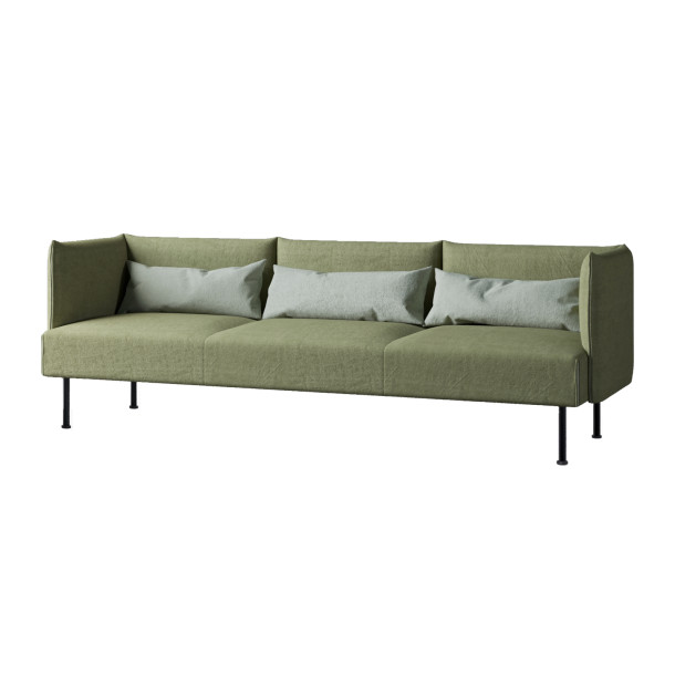 CAB-CAB Three Seater Sofa | Fabric