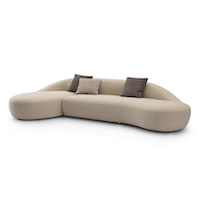 HIK-HIK Three Seater Corner Sofa